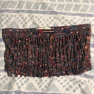 Fringe bandeau crop top!